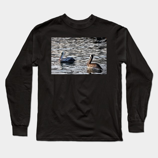 Pérou - Paracas, Pélicans Long Sleeve T-Shirt by franck380